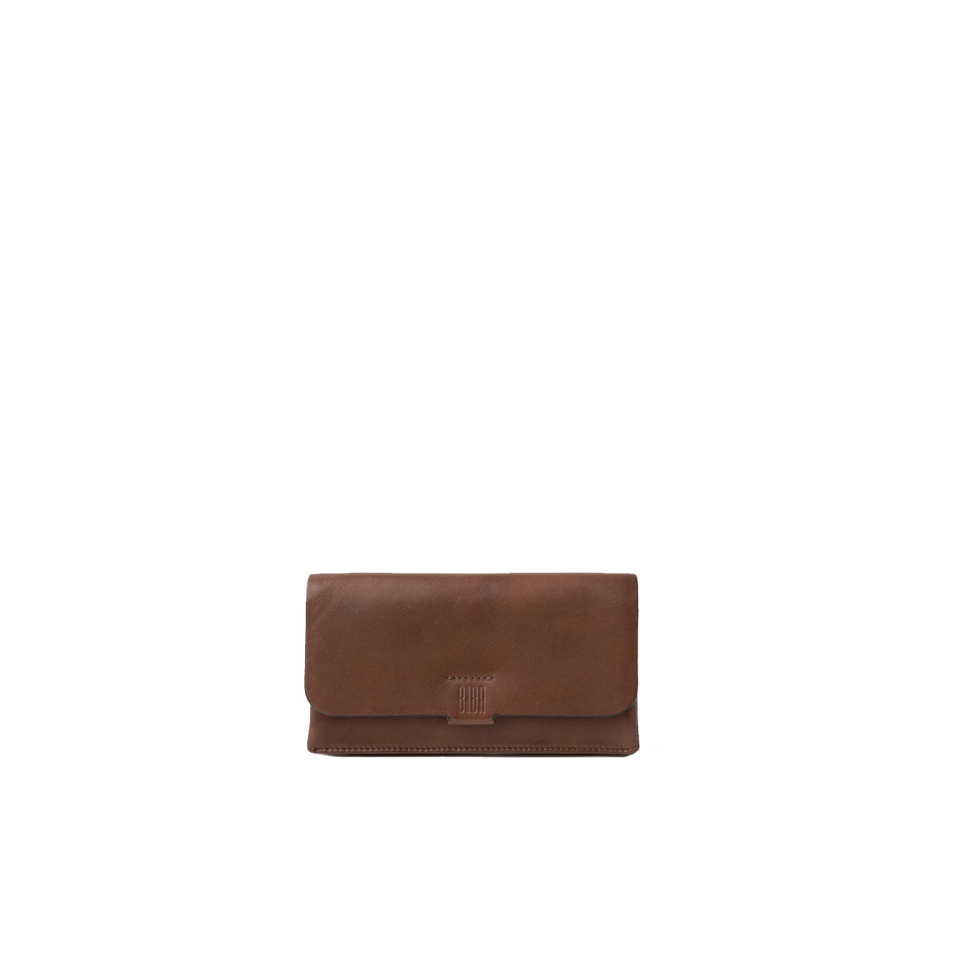 Biba Veta Large Washed Leather RFID Wallet VET2L Bone Brown