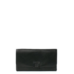 Biba Veta Large Washed Leather RFID Wallet VET2L Negro
