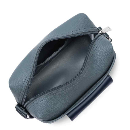 Lancaster Maya Double KBA Sac Trotteur 517-106 Bleu Givré ouvert