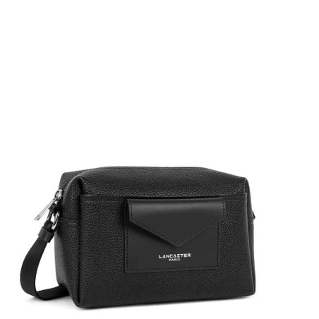Lancaster Maya Double KBA Crossbody Trotter Bag 517-106 Black