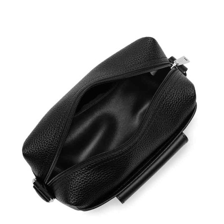 Lancaster Maya Double KBA Crossbody Trotter Bag 517-106 Black