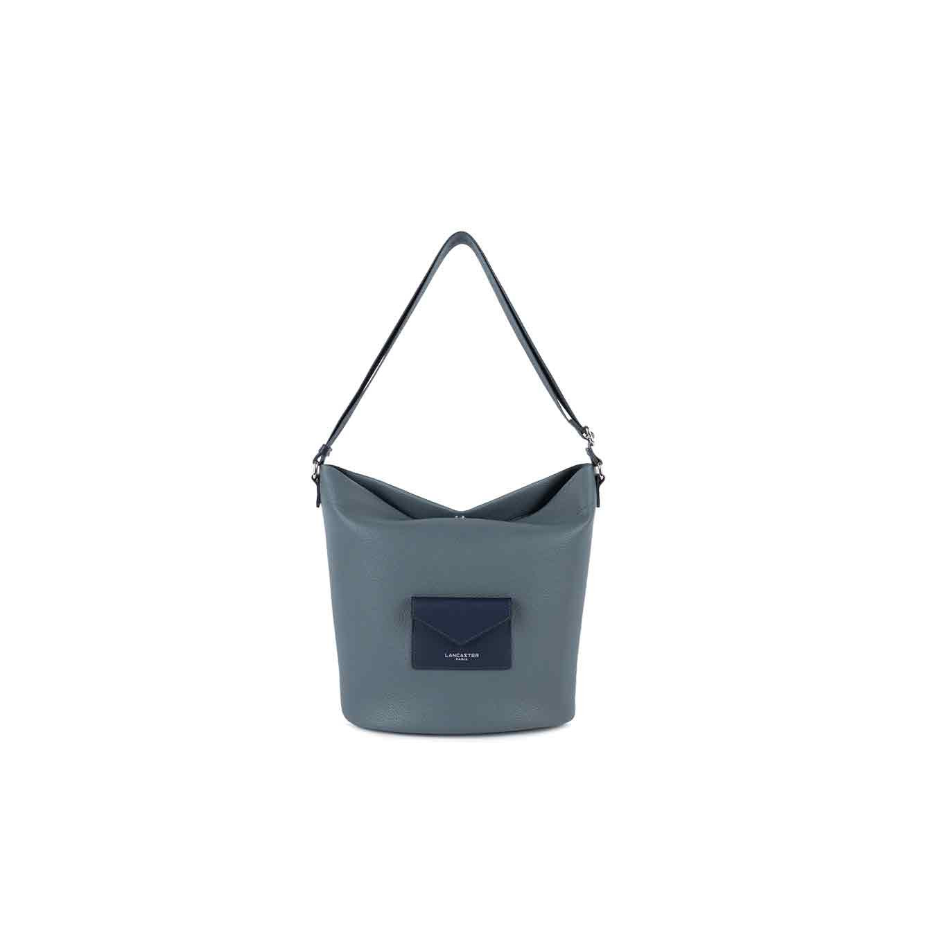Lancaster Maya Double Kba Bucket Bag with Leather Trim 517-107 Fros...