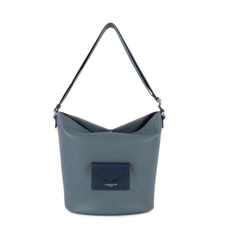 Lancaster Maya Double Kba Bucket Bag with Leather Trim 517-107 Fros...