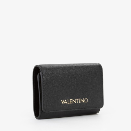 Valentino Ryta Re Wallet with Flap Nero