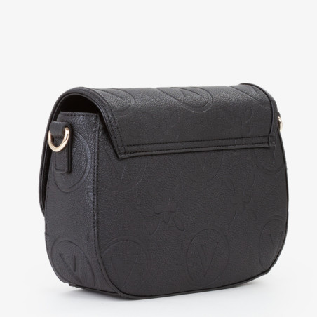 Valentino Samba Re Crossbody Bag with Logos Nero