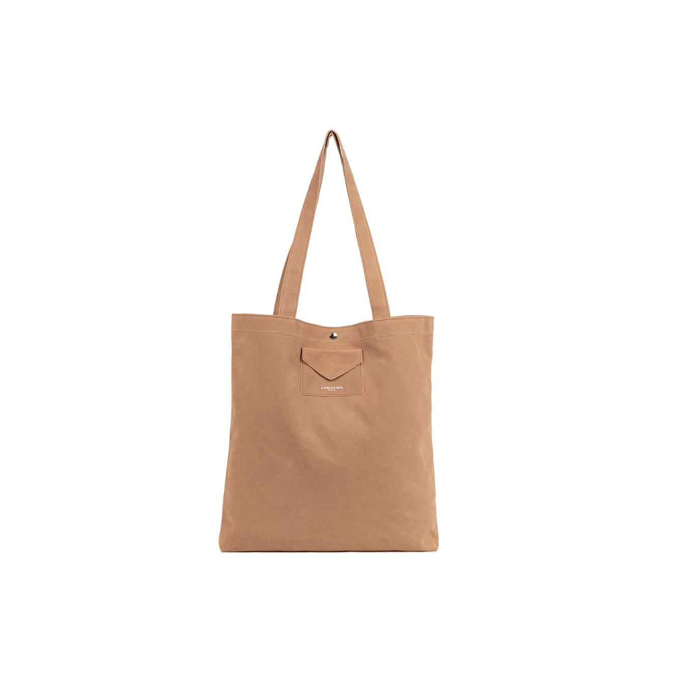 Lancaster Suede KBA Tote Bag 518-061 Mocha
