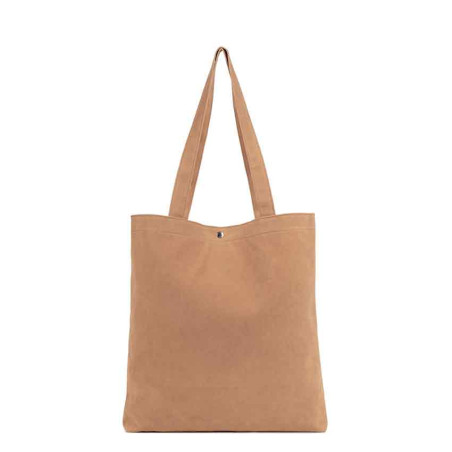 Lancaster Suedine KBA Tote Bag 518-061 Moka dos