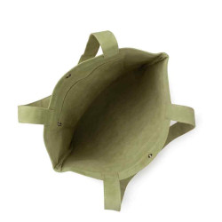 Lancaster Suede KBA Tote Bag 518-061 Pistachio