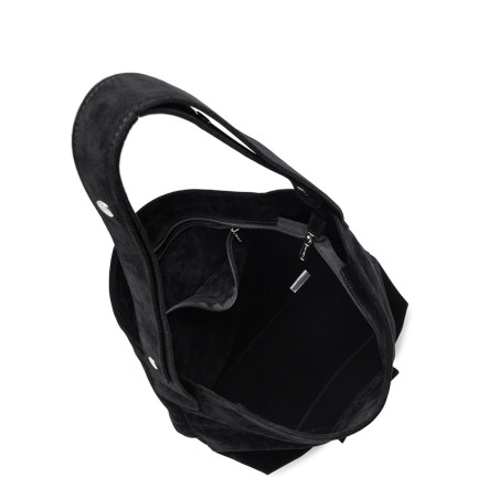 Lancaster Suedine KBA Bucket Bag 518-062 Black