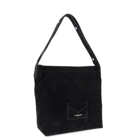 Lancaster Suedine KBA Sac Seau 518-062 Noir cote