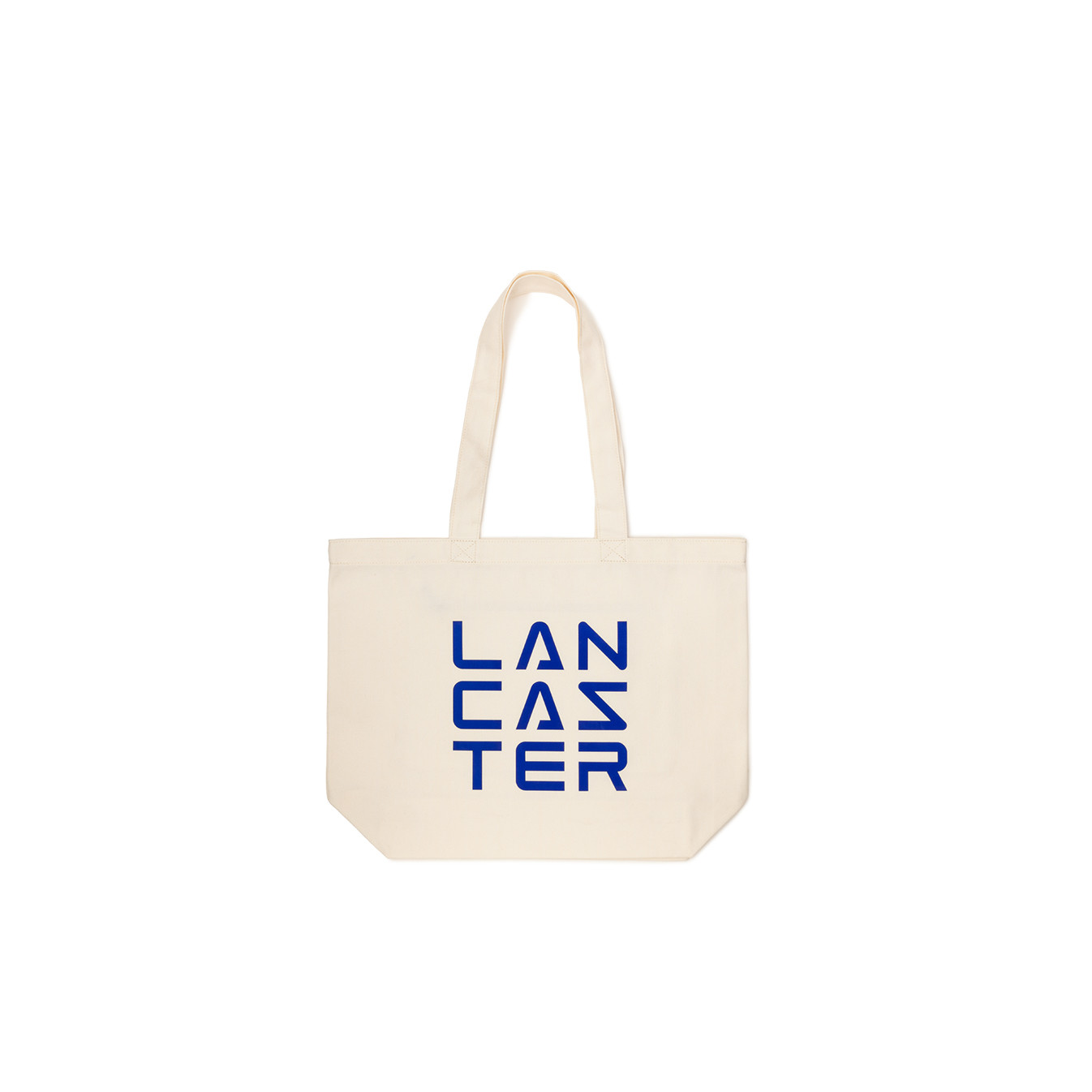 Lancaster Tote Bag 3 Lines Tote Bag TOTE-06 Beige