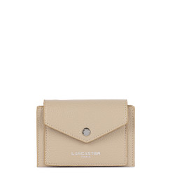 Lancaster Maya Double Kba Card Holder 117-010 Dark Beige