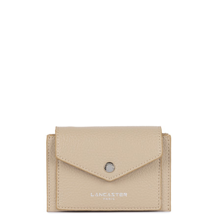 Lancaster Maya Double Kba Card Holder 117-010 Dark Beige