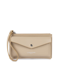 Lancaster Maya Double Kba Organized Pouch 117-011 Dark Beige
