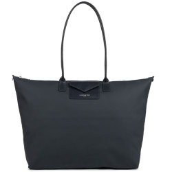 Lancaster Smart Kba Large Shoulder Tote Bag 516-73 Navy Blue