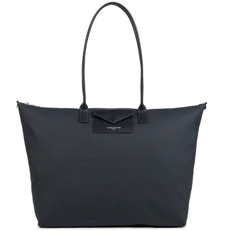 Lancaster Smart Kba Large Shoulder Tote Bag 516-73 Navy Blue