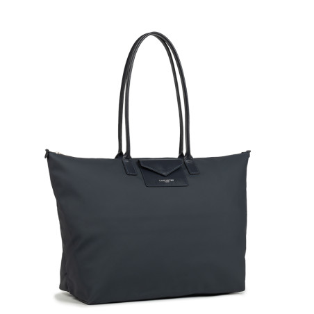 Lancaster Smart Kba Large Shoulder Tote Bag 516-73 Navy Blue