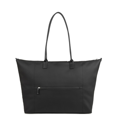 Lancaster Smart Kba Large Shoulder Tote Bag 516-73 Black