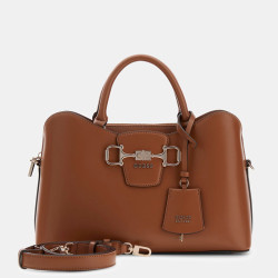 Guess Janie Cognac Handbag