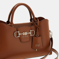Guess Janie Cognac Handbag