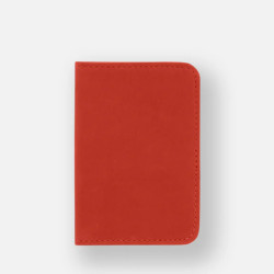 Ateliers Fourès Baroudeuse Card Holder Astrée B18X Confite Orange