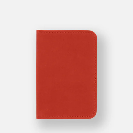Ateliers Fourès Baroudeuse Card Holder Astrée B18X Confite Orange