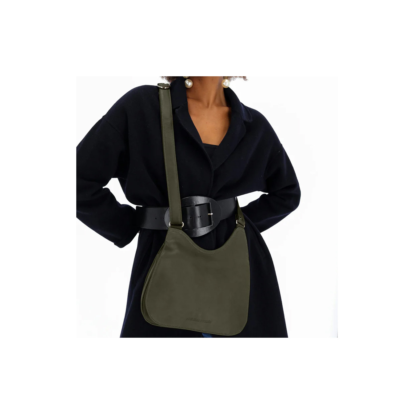 Ateliers Fourès Baroudeuse Artémis B311 Kaki Satchel