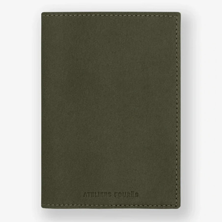Fourès Workshops Passport Holder Eos B41 Khaki