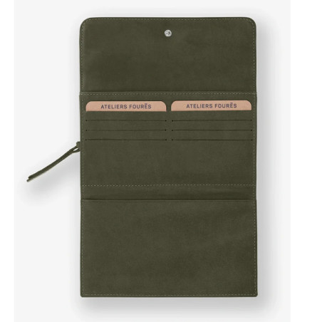 Ateliers Fourès Baroudeuse All-in-One Backpack Wallet Néréides B83 ...