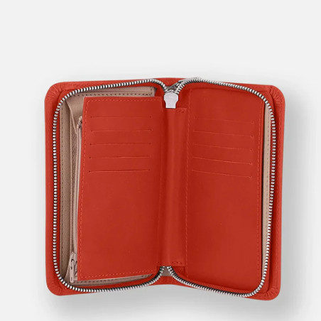 Ateliers Fourès Calista Perséphone Wallet H58 Orange