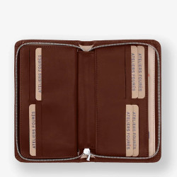 Ateliers Fourès Calista Perséphone Large Wallet H68 Fawn