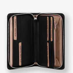 Ateliers Fourès Calista Perséphone Large Wallet H68 Black