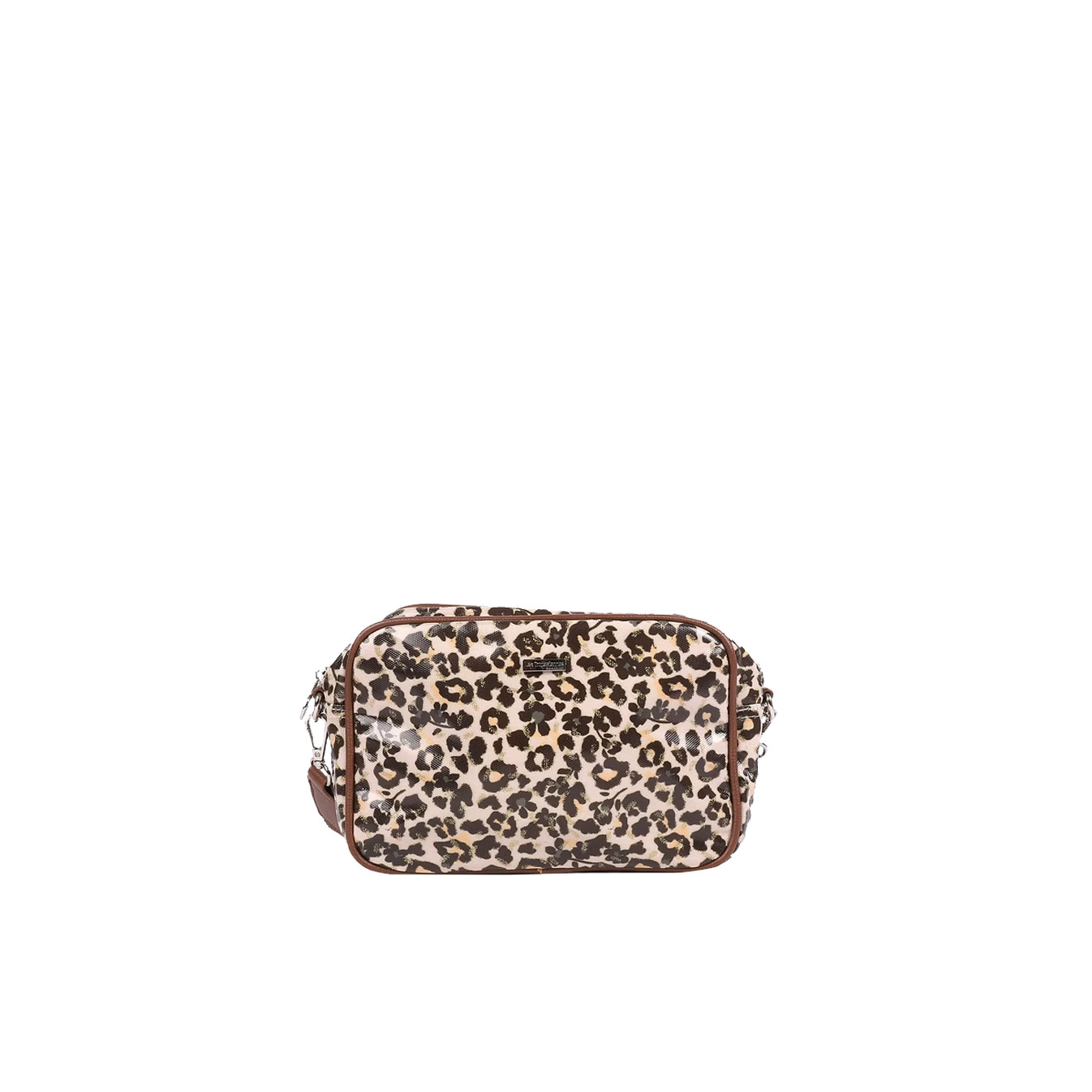 Les Tropéziennes Ruteboeuf Shoulder Bag Leopard Beige