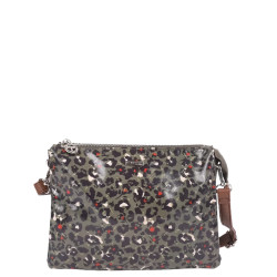 Les Tropéziennes Ruteboeuf Crossbody Bag Leopard Kaki