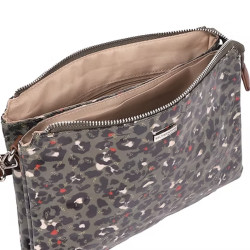 Les Tropéziennes Ruteboeuf Crossbody Bag Leopard Kaki