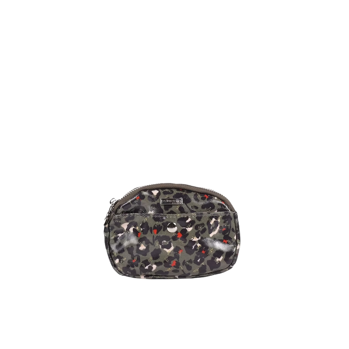 Les Tropéziennes Ruteboeuf Leopard Kaki Money Clip