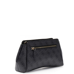 Guess Leona Logo Sac Baguette Coal Logo dos