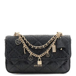 Guess Libby Sac Trotteur Matelassé Black