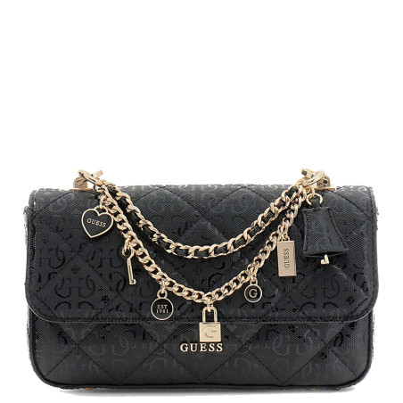 Guess Libby Tote Bag Quilted Black
