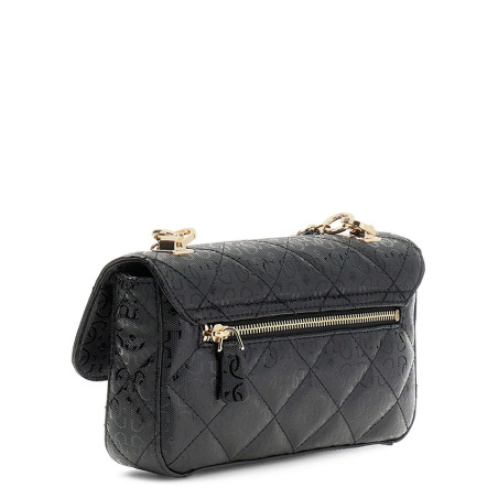 Guess Libby Tote Bag Quilted Black