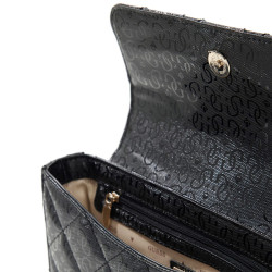 Guess Libby Tote Bag Quilted Black