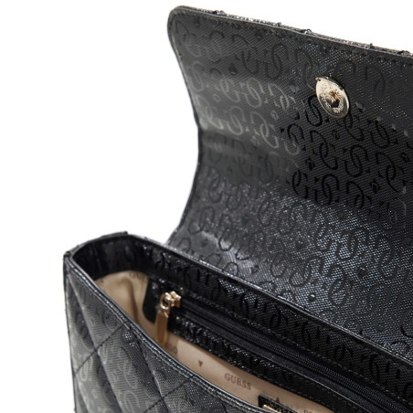 Guess Libby Tote Bag Quilted Black
