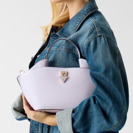 Guess Patsie Mini Handbag Lilac