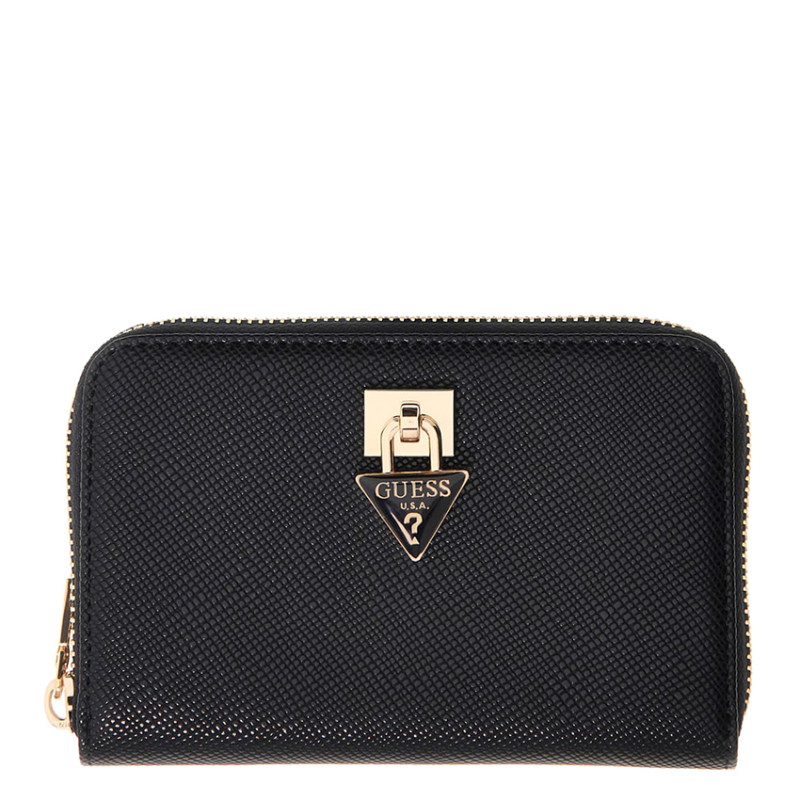 Guess Patsie Portefeuille Medium Zip Black