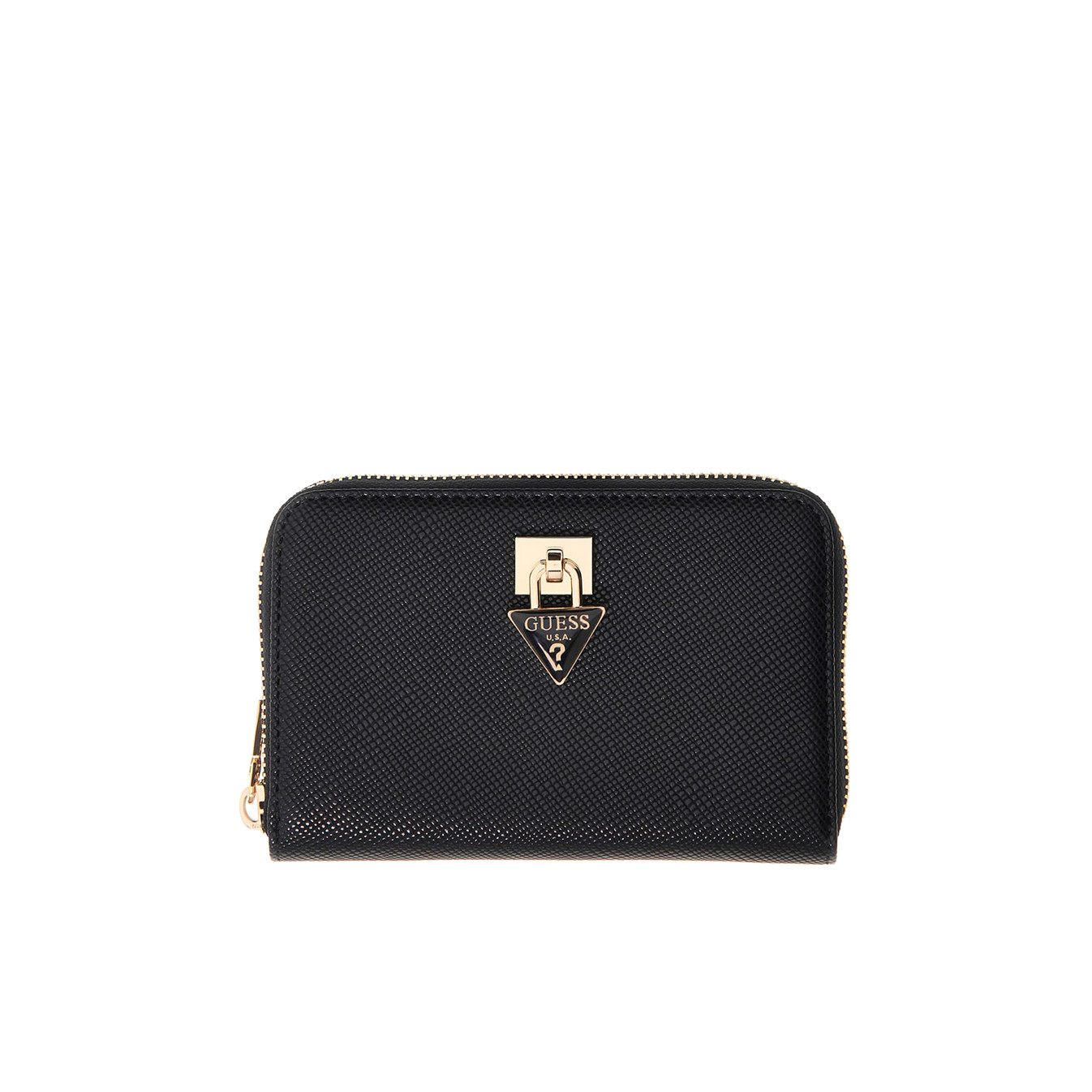 Guess Patsie Medium Zip Black Wallet