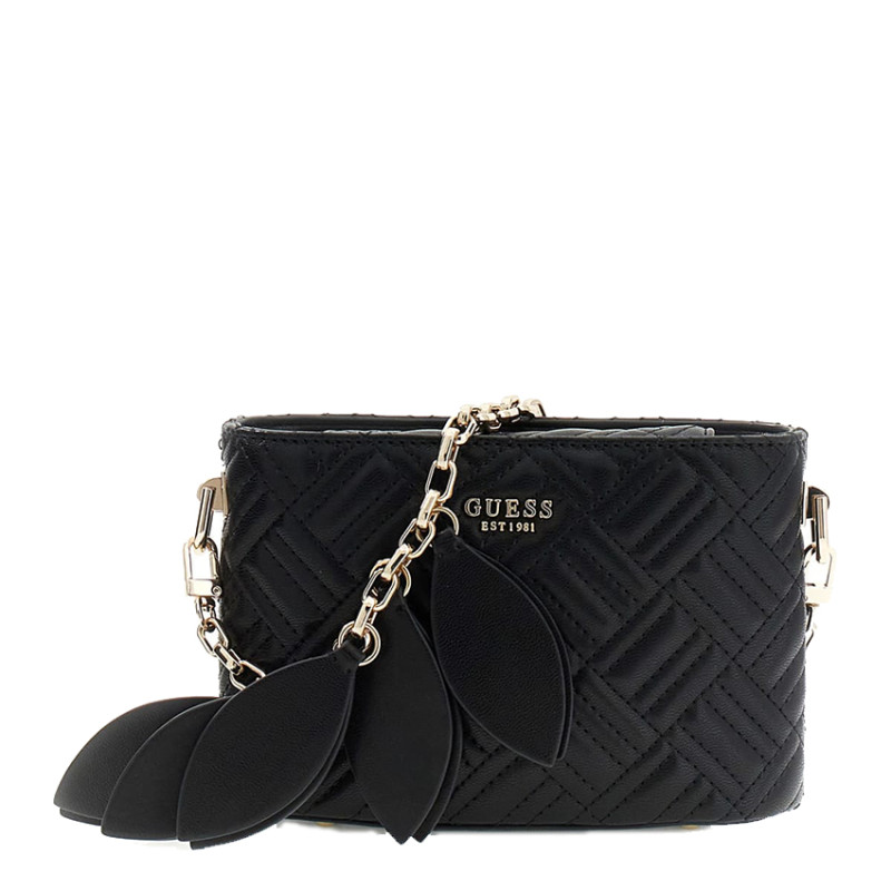 Guess Sally Mini Sac Seau Porté Travers Black