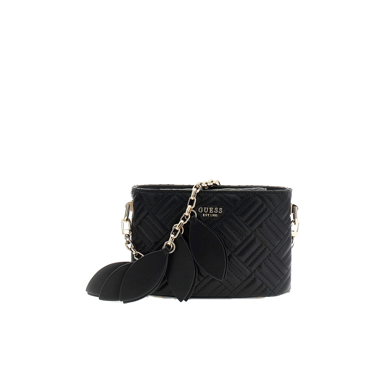 Guess Sally Mini Bucket Crossbody Bag Black