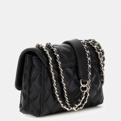 Guess Giully II Mini Sac A Bandoulière Surpiqué Black dos