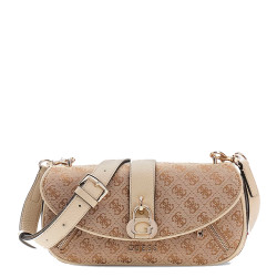 Guess Jessa Trotter Bag Latte Logo