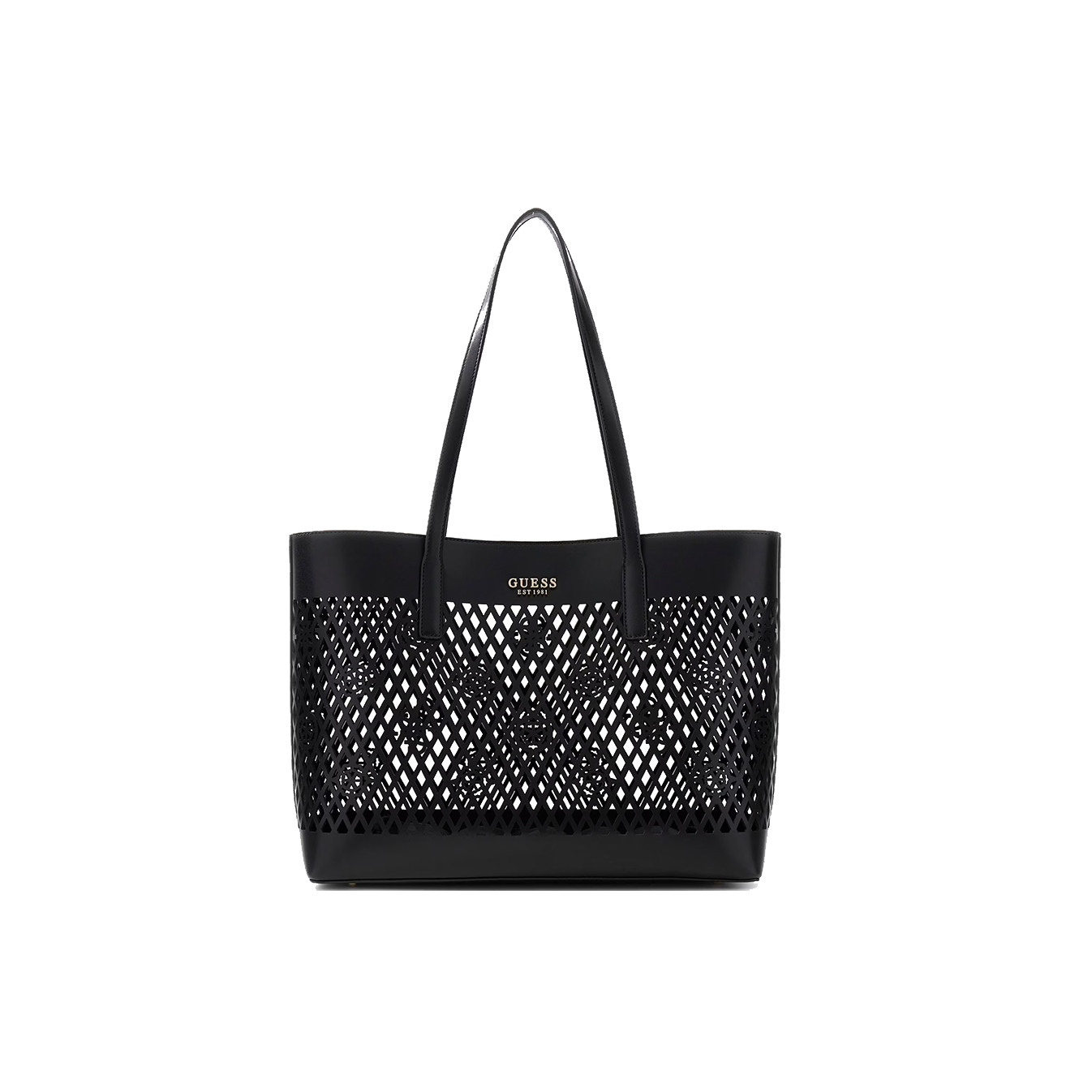 Guess Letty Shopping Bag and Pouch 2-in-1 Black